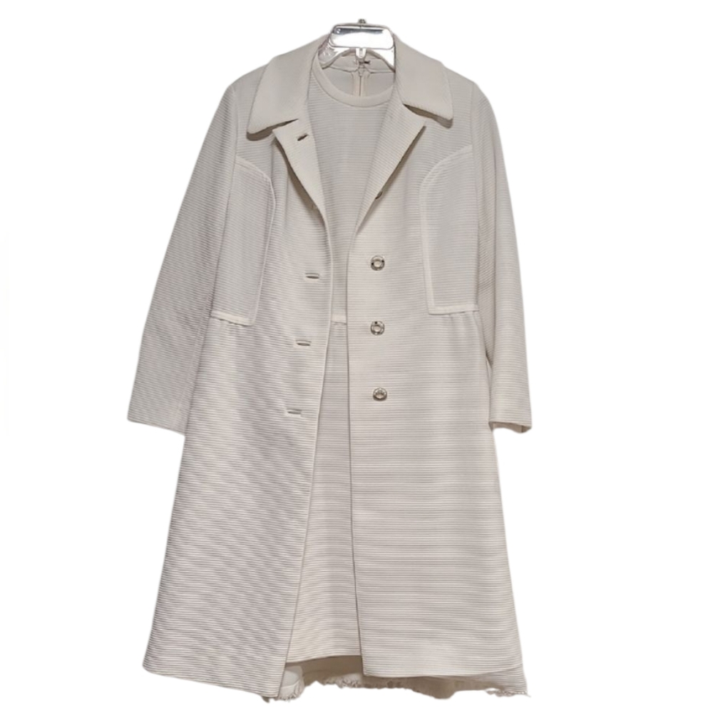 Vintage Fashionbilt Elegant Jacket & Dress Coat Fancy Buttons 2pc Formal Events